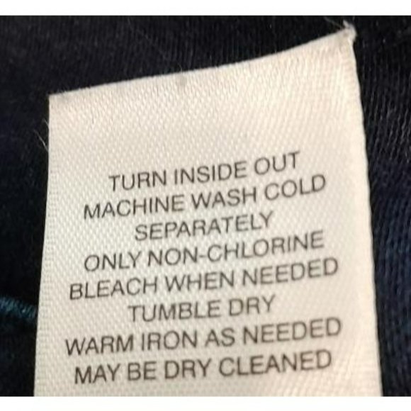 CHICO'S Platinum Navy Jegging Pants Size L - Picture 5 of 5